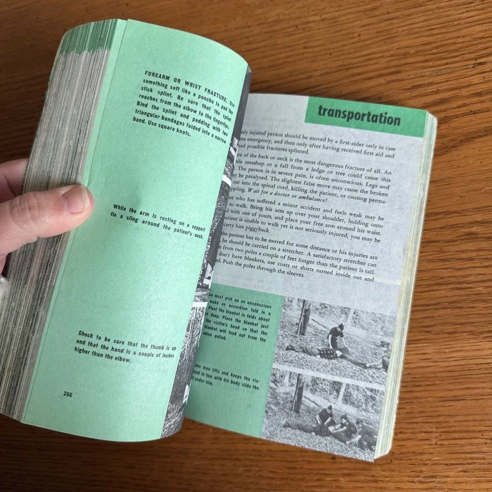 Boy Scouts of America‎ FIELD BOOK 1980 Printing 2nd Ed Camping Survival Skills